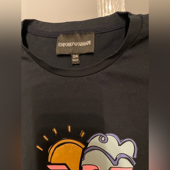 Emporio Armani girls t-shirt new - Picture 5 of 5